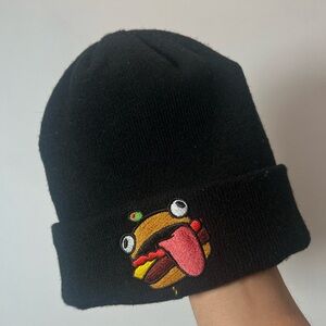 👕🌶 2019 Mad Engine Fortnite "Durr Burger" Embroidered Beanie
